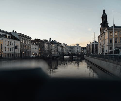 Vy över Göteborg