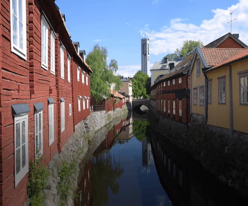 Vy över Västerås