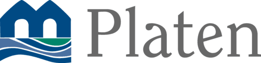 Logotyp för Platen